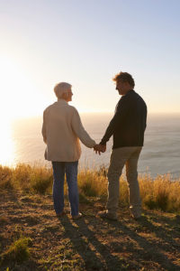 Senior Couple On a Hilltop